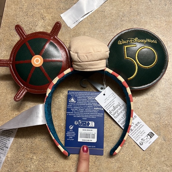 Disney Parks Mickey Main Attraction Jungle Cruise Ears - Picture 2 of 2